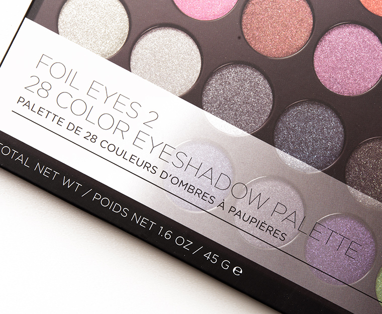 BH Cosmetics Foil Eyes 2 28 Color Eyeshadow Palette
