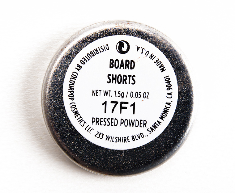 ColourPop Board Shorts Pressed Powder Shadow