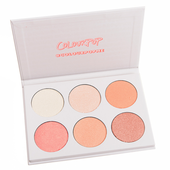 ColourPop 6-Pan Pressed Powder Highlighter Palette Gimme More