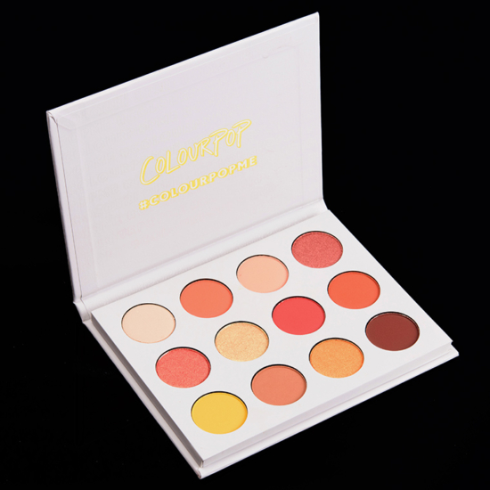 ColourPop 12-Pan Pressed Powder Shadow Palette Yes, Please!