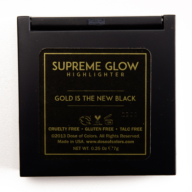 Dose of Colors Gold is the New Black Supreme Glow Highlighter