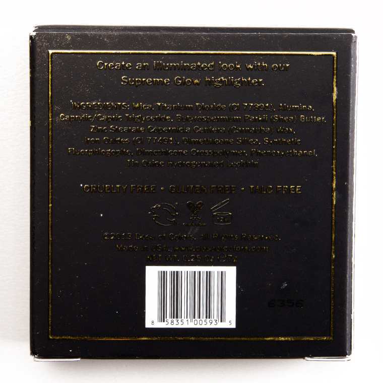 Dose of Colors Gold is the New Black Supreme Glow Highlighter