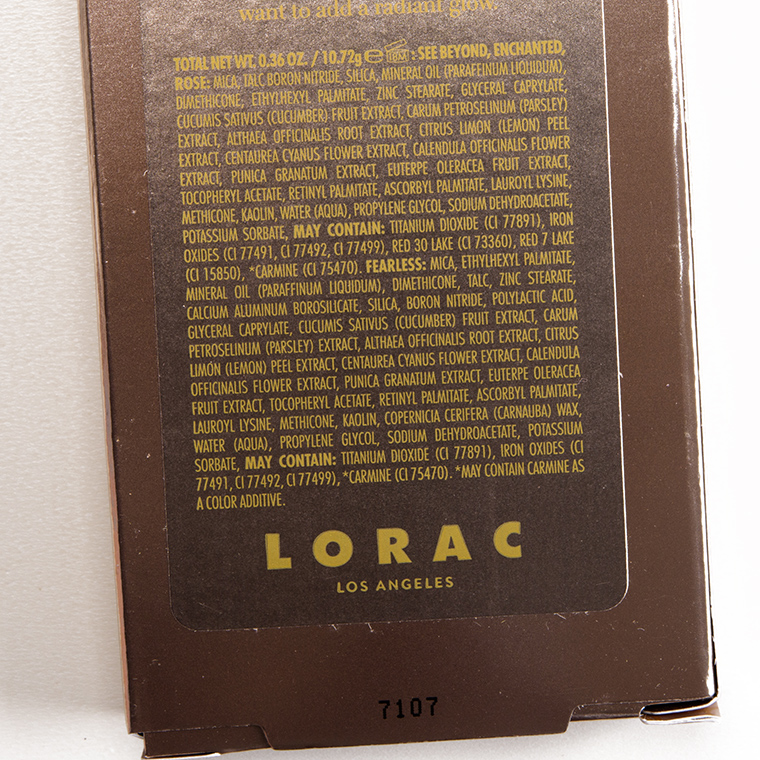LORAC Beauty and the Beast Cheek Palette
