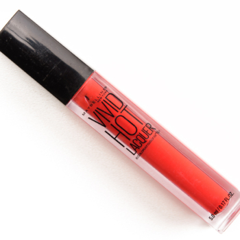 Maybelline So Hot Color Sensational Vivid Hot Lacquer Lip Gloss Review
