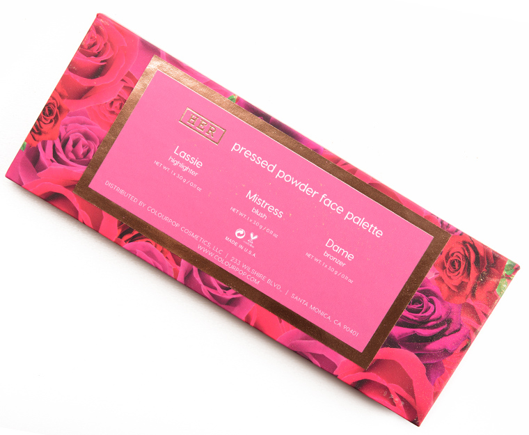 ColourPop Her Pressed Powder Cheek Palette