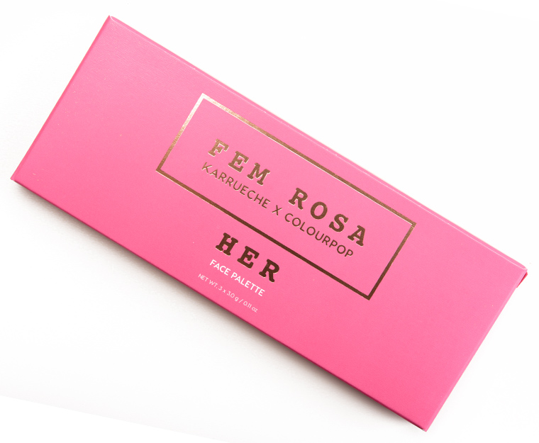 ColourPop Her Pressed Powder Cheek Palette