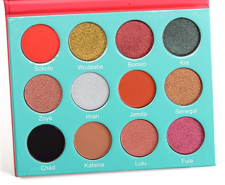 Juvia's Place The Saharan Eyeshadow Palette