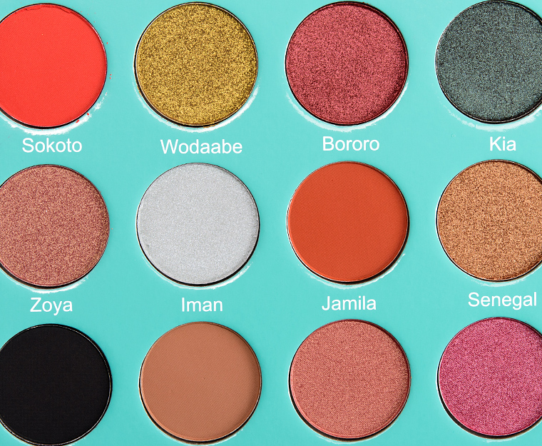 Juvia's Place The Saharan Eyeshadow Palette