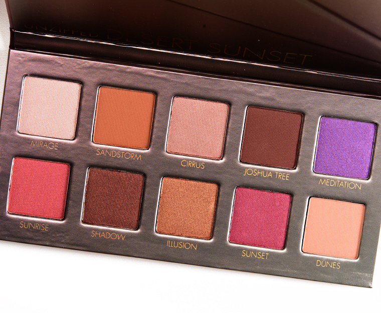 LORAC Unzipped Desert Sunset 10-Pan Eyeshadow Palette