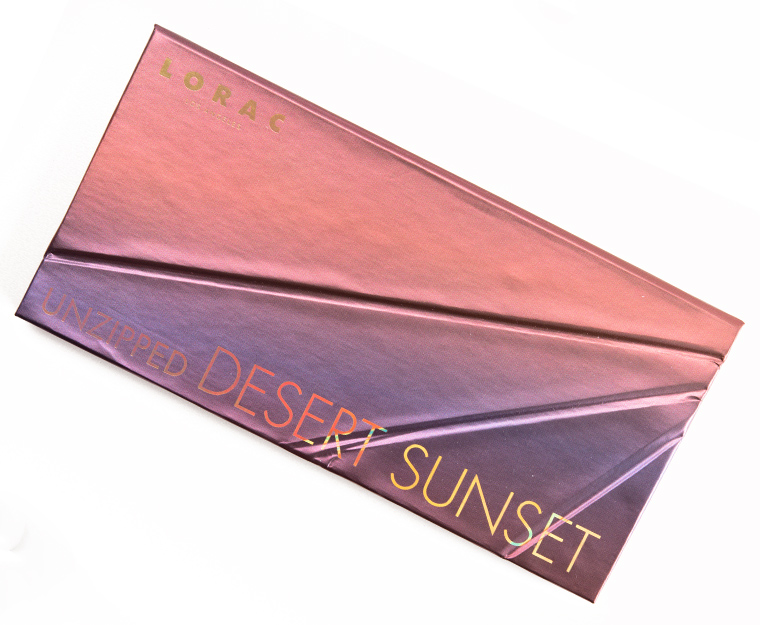 LORAC Unzipped Desert Sunset 10-Pan Eyeshadow Palette