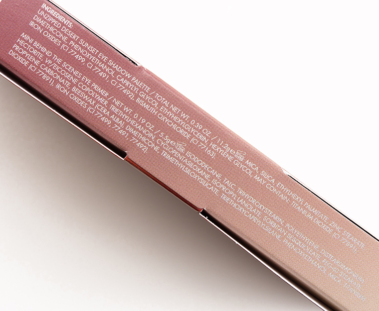 LORAC Unzipped Desert Sunset 10-Pan Eyeshadow Palette