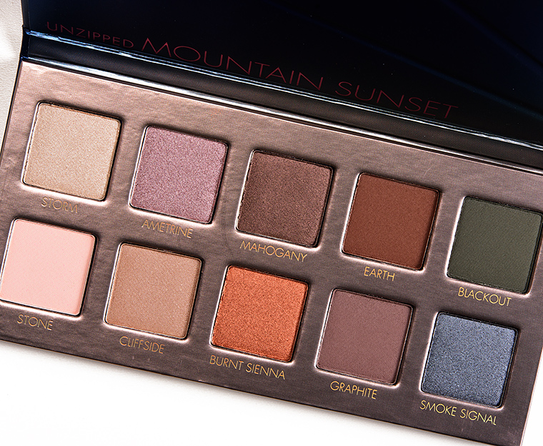 LORAC Unzipped Mountain Sunset 10-Pan Eyeshadow Palette