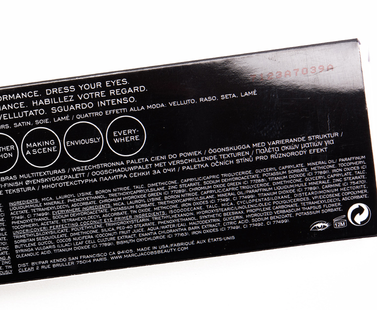 Marc Jacobs Beauty Edgitorial Eye-Conic Multi-Finish Eyeshadow Palette