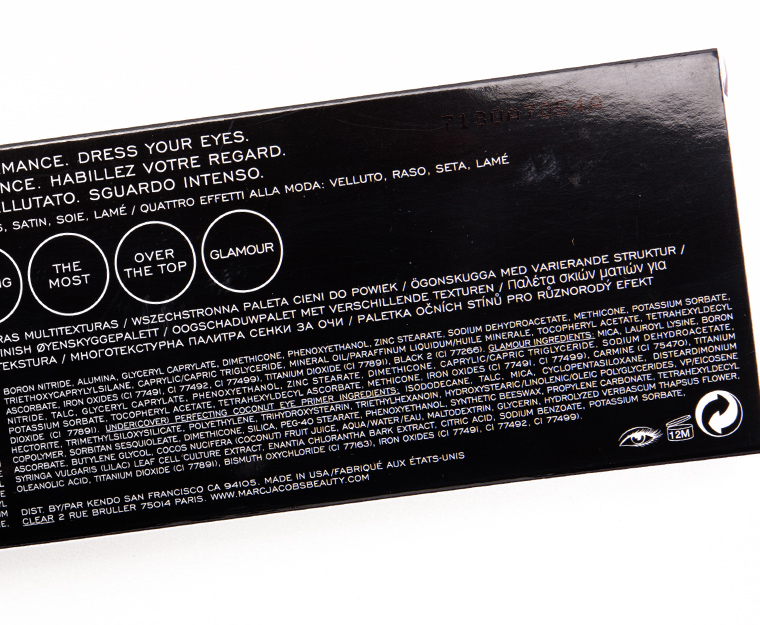 Marc Jacobs Beauty Glambition Eye-Conic Multi-Finish Eyeshadow Palette