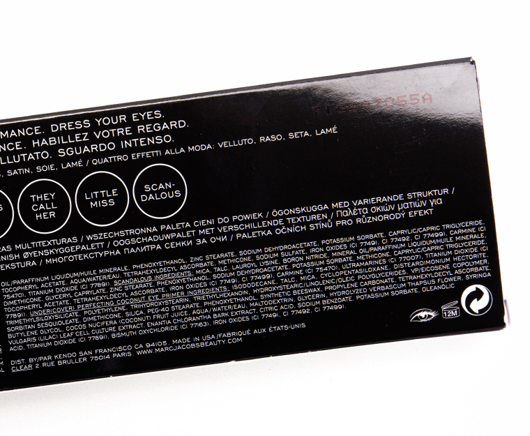 Marc Jacobs Beauty Scandalust Eye-Conic Multi-Finish Eyeshadow Palette