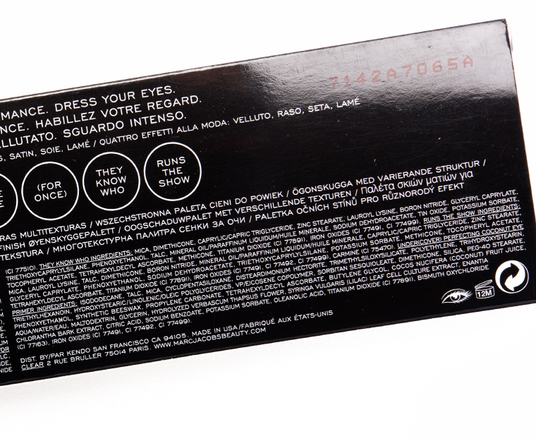 Marc Jacobs Beauty Smartorial Eye-Conic Multi-Finish Eyeshadow Palette