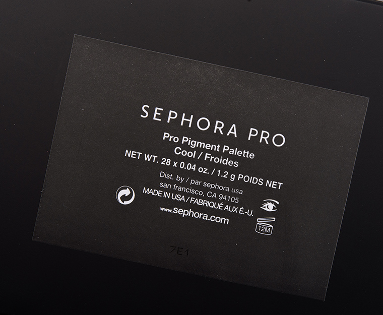 Sephora Cool PRO Eyeshadow Palette