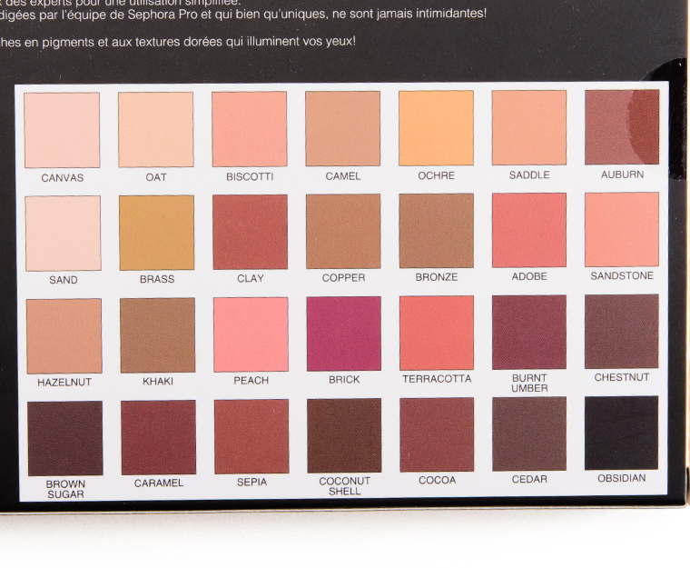 Sephora Warm PRO Eyeshadow Palette