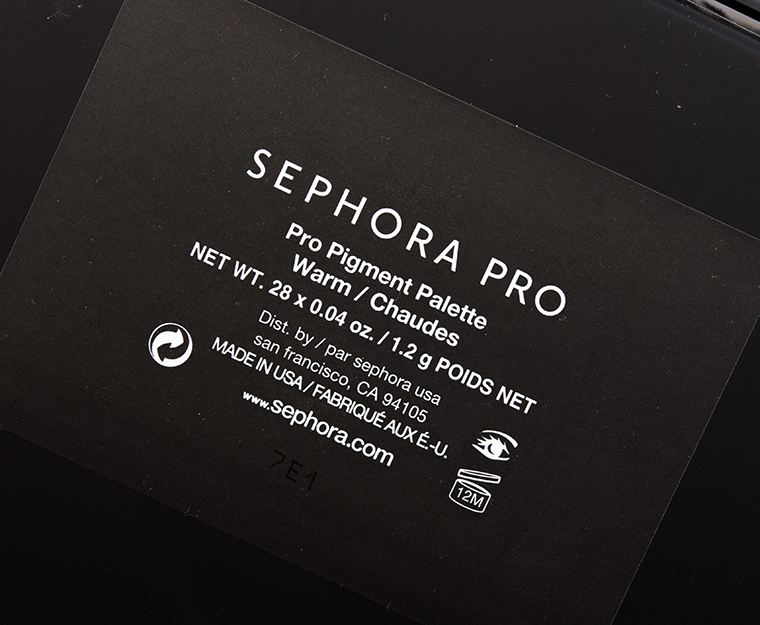 Sephora Warm PRO Eyeshadow Palette