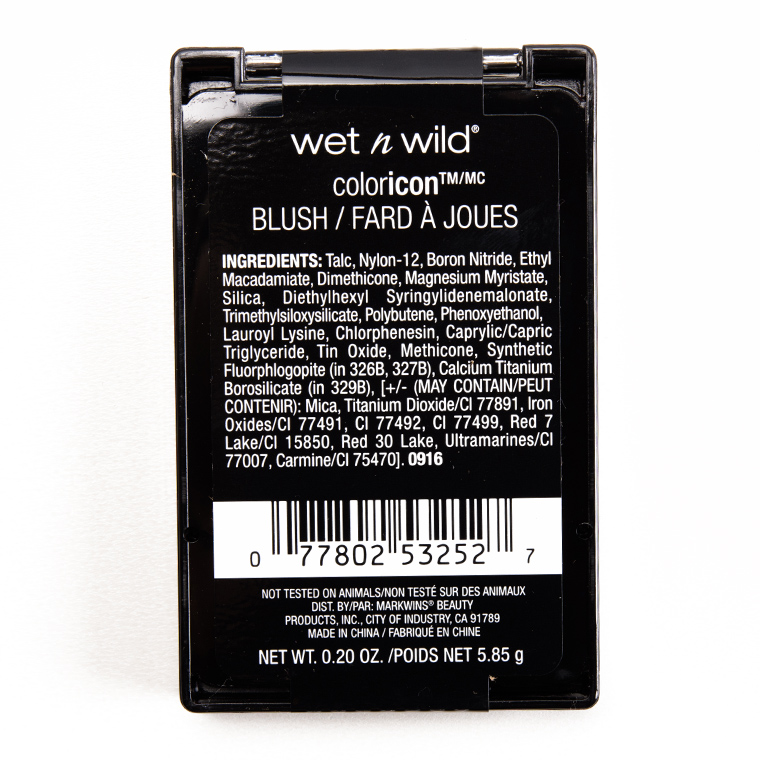Wet 'n' Wild Pearlescent Pink Color Icon Blush