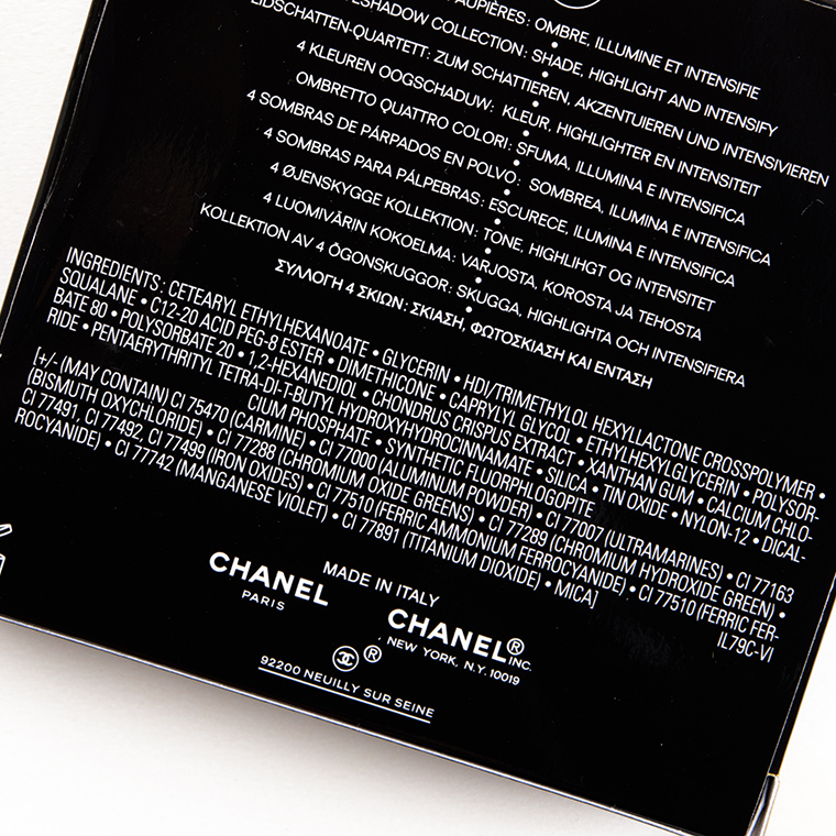 Chanel City Lights Les 4 Ombres Multi-Effect Quadra Eyeshadow
