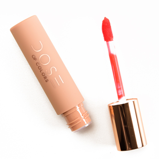 Dose of Colors Matte Liquid Lipstick Hot Fire