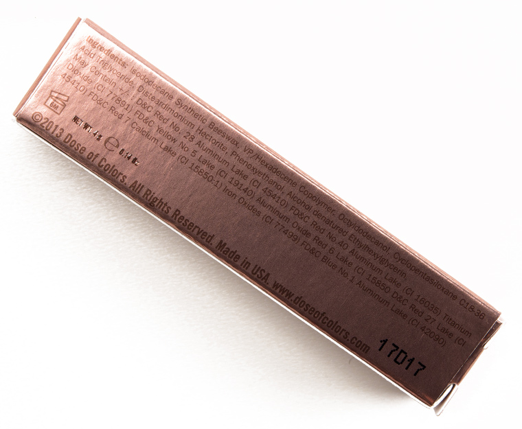 Dose of Colors Saváge Matte Liquid Lipstick