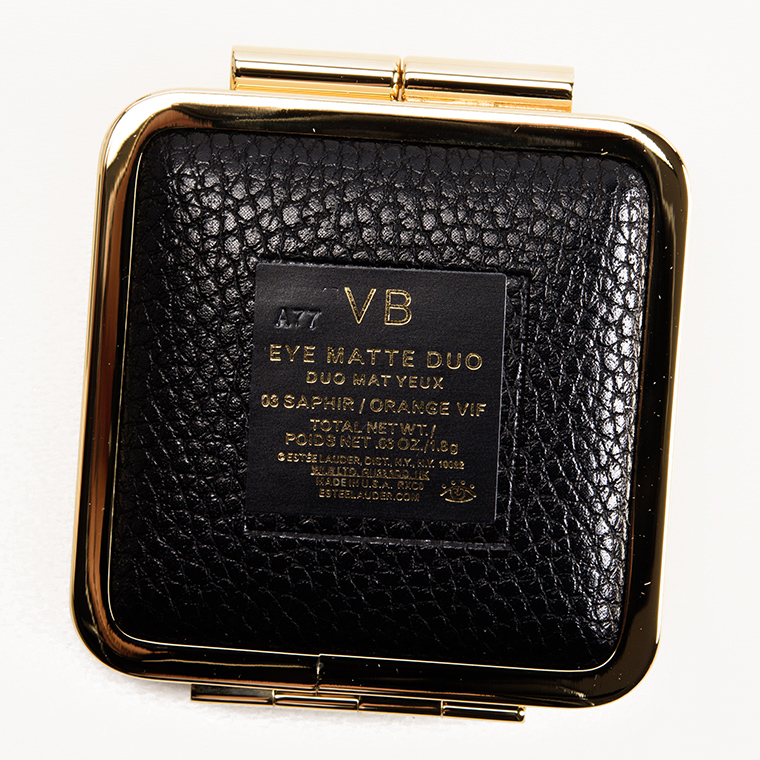 Estee Lauder Saphir Orange Vif Victoria Beckham Eye Duo