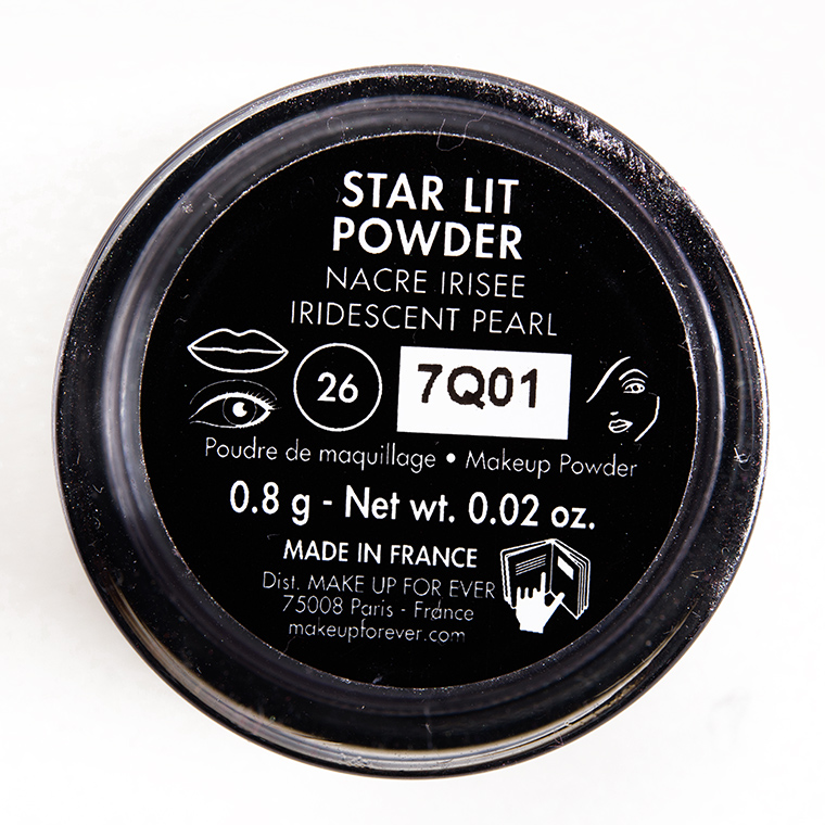 Make Up For Ever 26 Old Silver Star Lit Powder