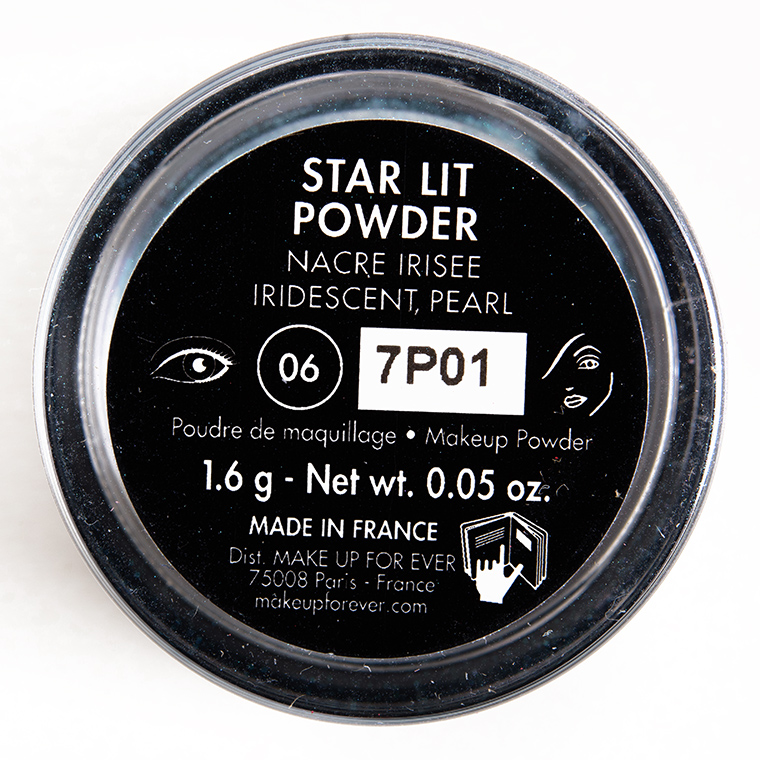 Make Up For Ever 6 Frozen Turquoise Star Lit Powder
