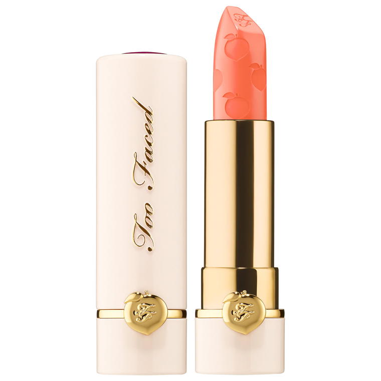 Too Faced Everything is Peachy Peach Kiss Moisture Matte Long Wear Lipstick