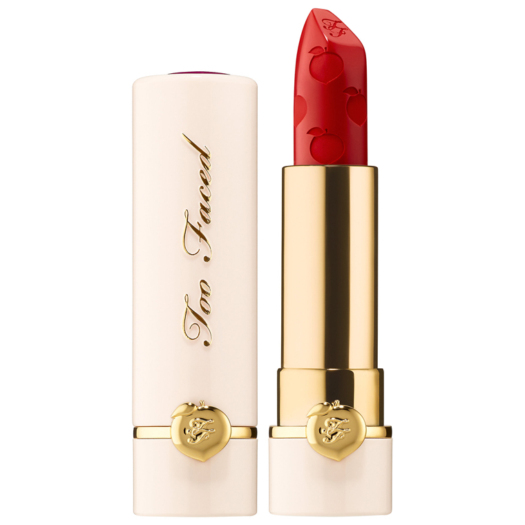 Too Faced He's With Me Peach Kiss Moisture Matte Long Wear Lipstick