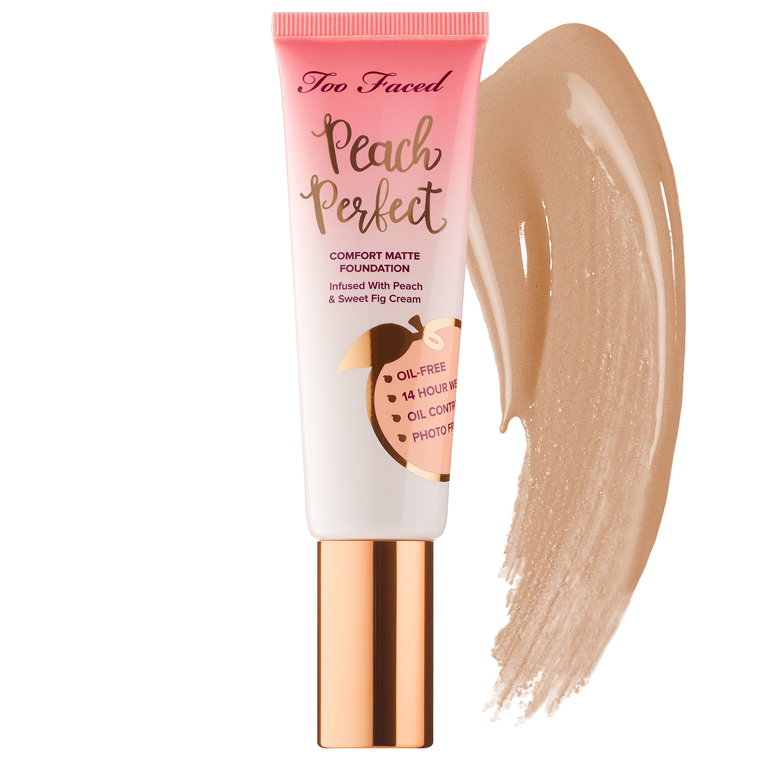 Too Faced Sand Peach Perfect Comfort Matte Foundation