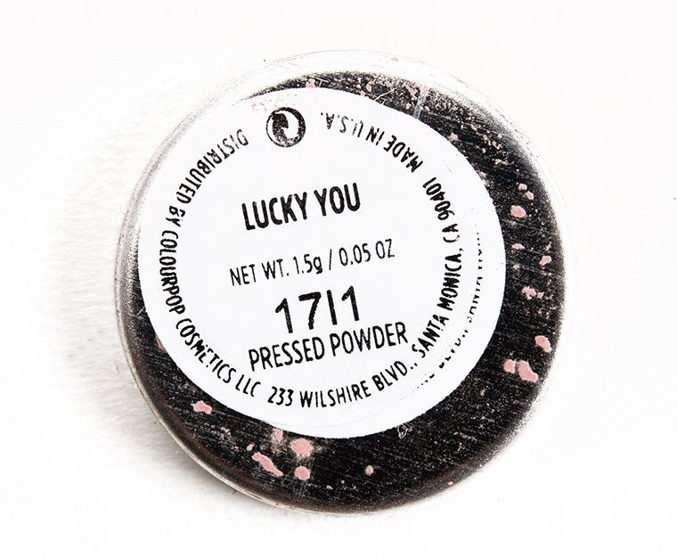 ColourPop Lucky You Pressed Powder Shadow