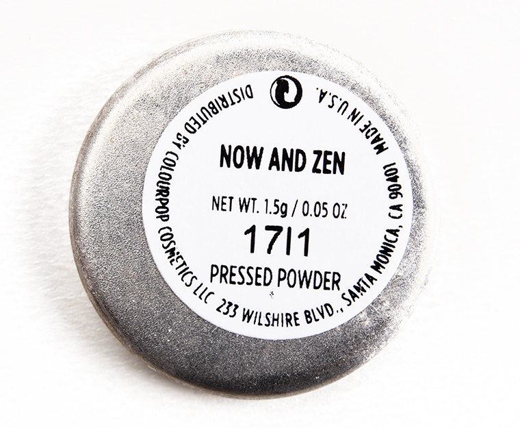 ColourPop Now and Zen Pressed Powder Shadow