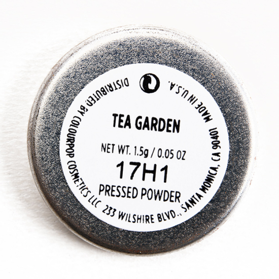 ColourPop Tea Garden Pressed Powder Shadow Review & Swatches