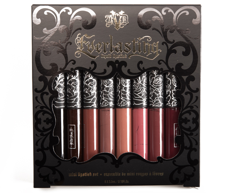 Kat Von D Holiday 2017 Everlasting Liquid Mini Set Review, Photos, Swatches