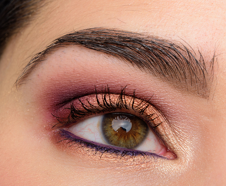 Make Up For Ever Lustrous Palette | Look Details