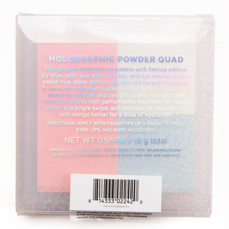 Milk Makeup Holiday 2017 Holographic Highlighting Powder Quad