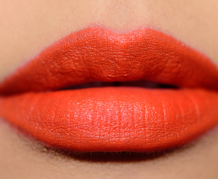 Shiseido Fire Topaz (OR417) Rouge Rouge Lipstick