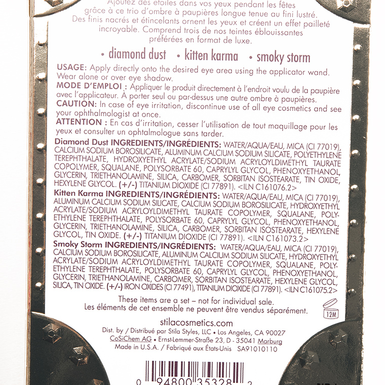 Stila Written in the Stars Magnificent Metals Glitter & Glow Liquid Eye Shadow Trio