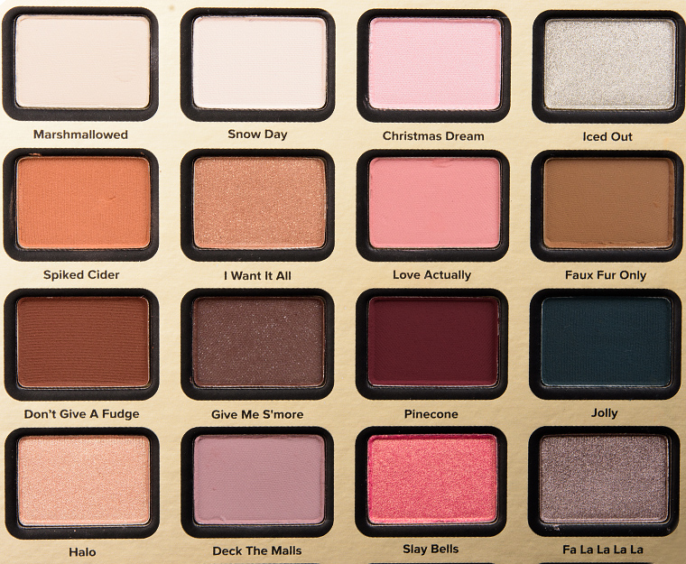 Too Faced Boss Lady Beauty Agenda Holiday 2017 Palette