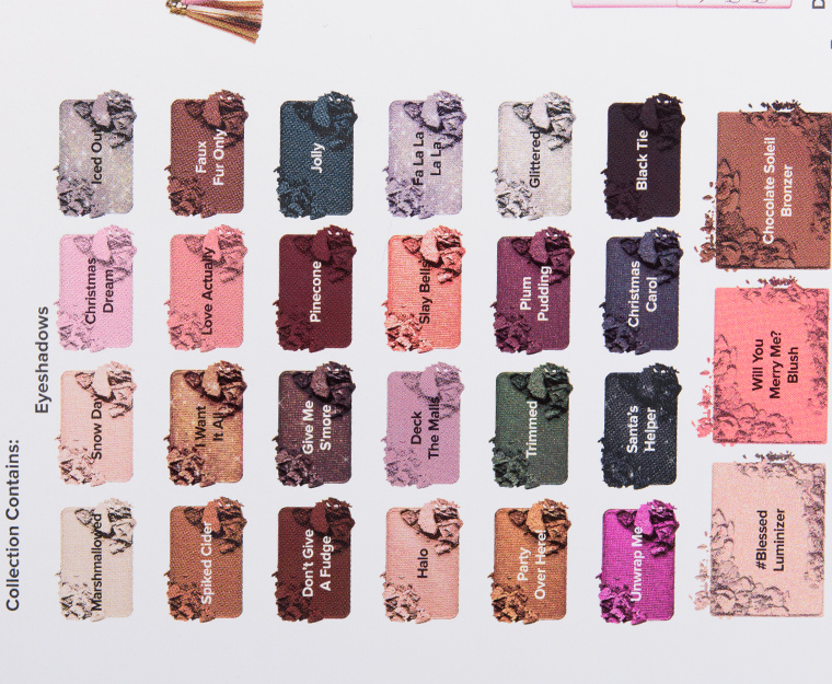 Too Faced Boss Lady Beauty Agenda Holiday 2017 Palette