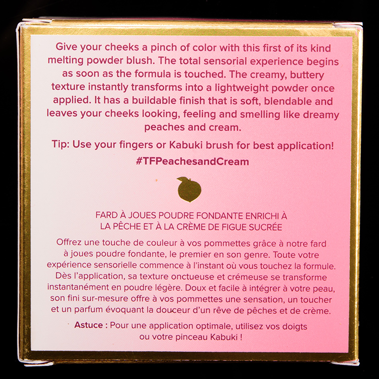 Too Faced Peach Berry Peach My Cheeks Melting Powder Blush