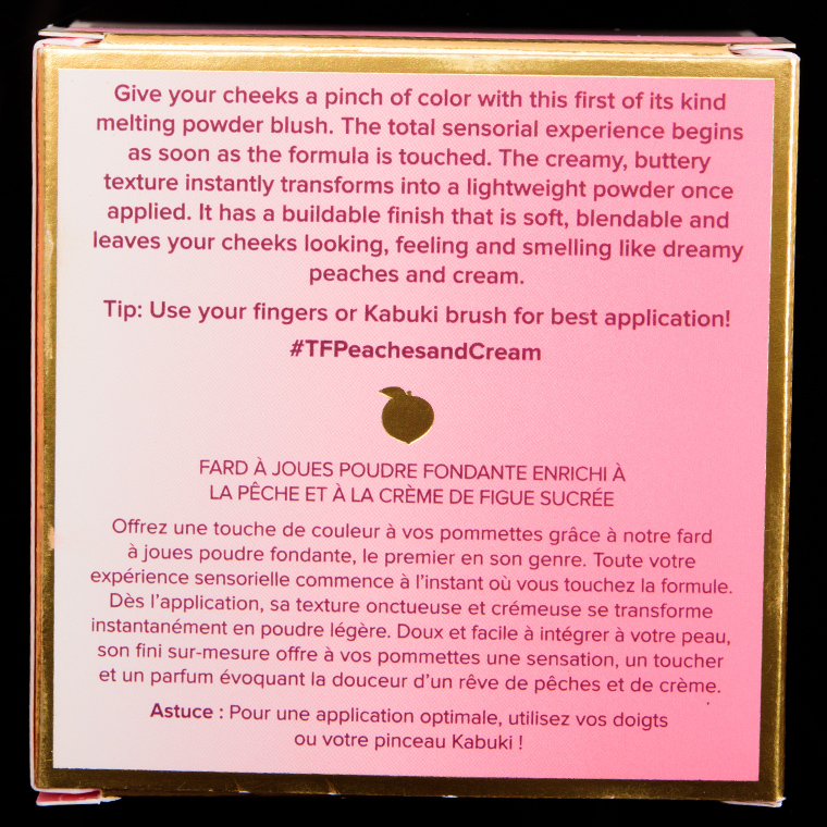 Too Faced Peach Dream Peach My Cheeks Melting Powder Blush