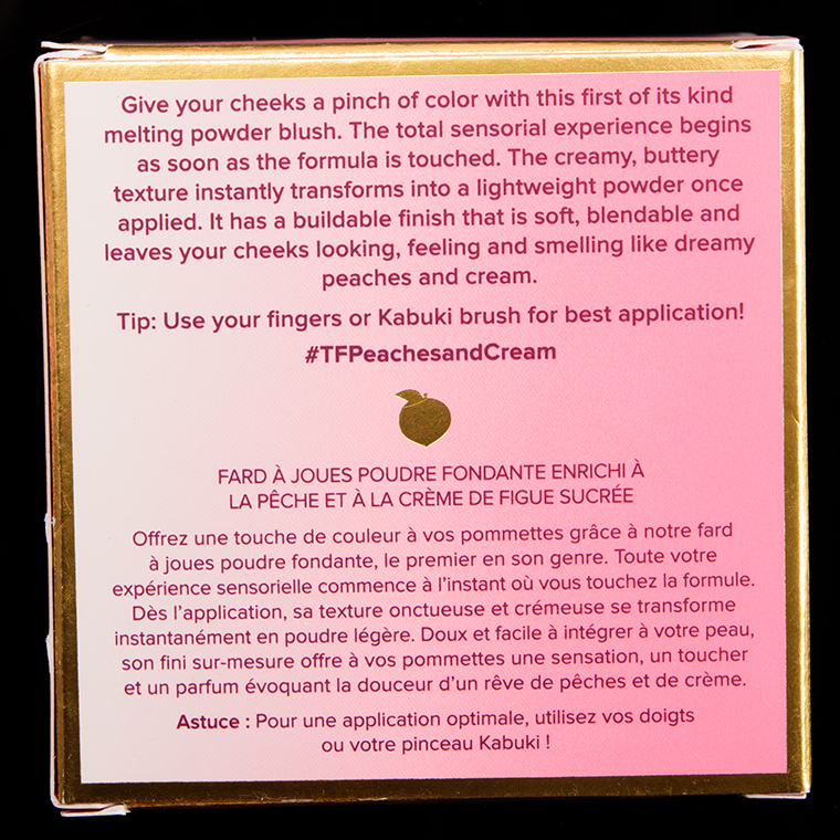 Too Faced Pinch My Peach Peach My Cheeks Melting Powder Blush