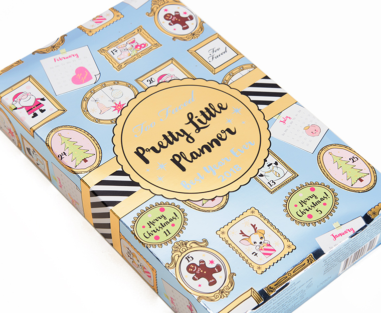 Too Faced Pretty Little Planner Holiday 2017 Palette