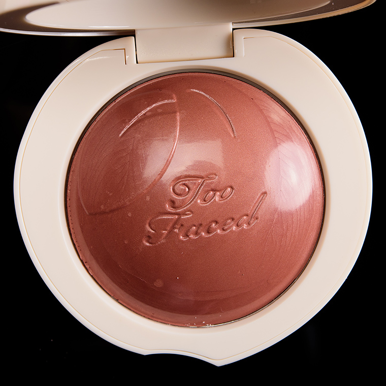 Too Faced Spiced Peach Peach My Cheeks Melting Powder Blush