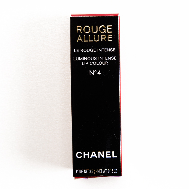 Chanel No. 04 Rouge Allure Luminous Intense Lip Colour Review