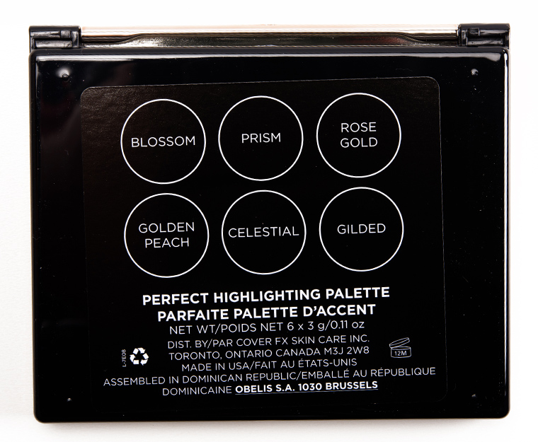Cover FX Perfect 6-Pan Highlighting Palette